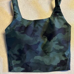 Old Navy Camo Green Women's active sport bra/top